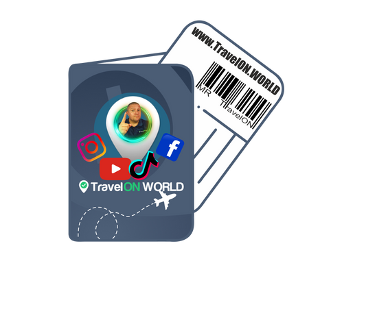 Mr TravelON Stickers Luggage Label