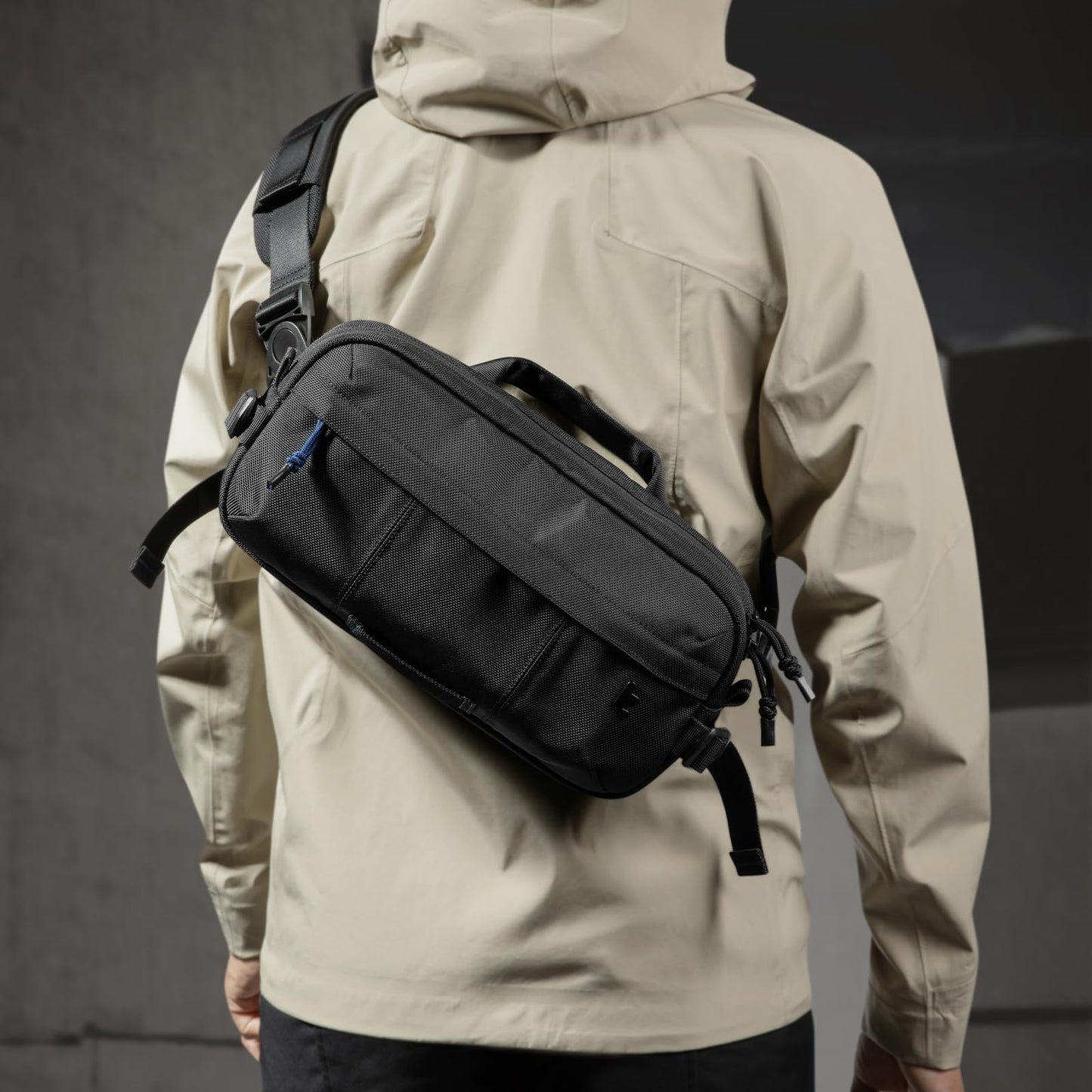 tomtoc 5.5L Sling Bag Heavy-duty Crossbody Bag for Men