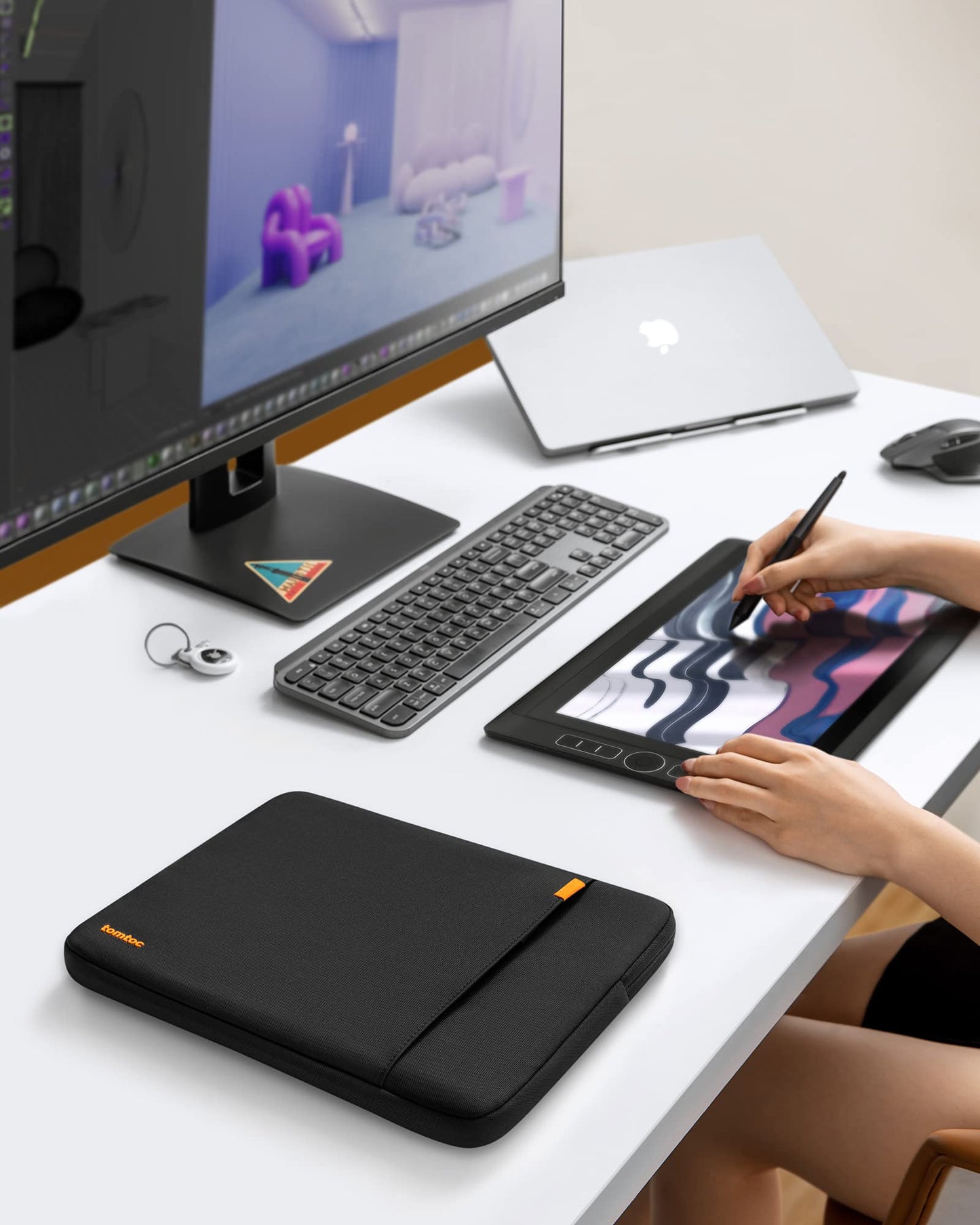 tomtoc 360° Protective Laptop Sleeve for 14" Laptops