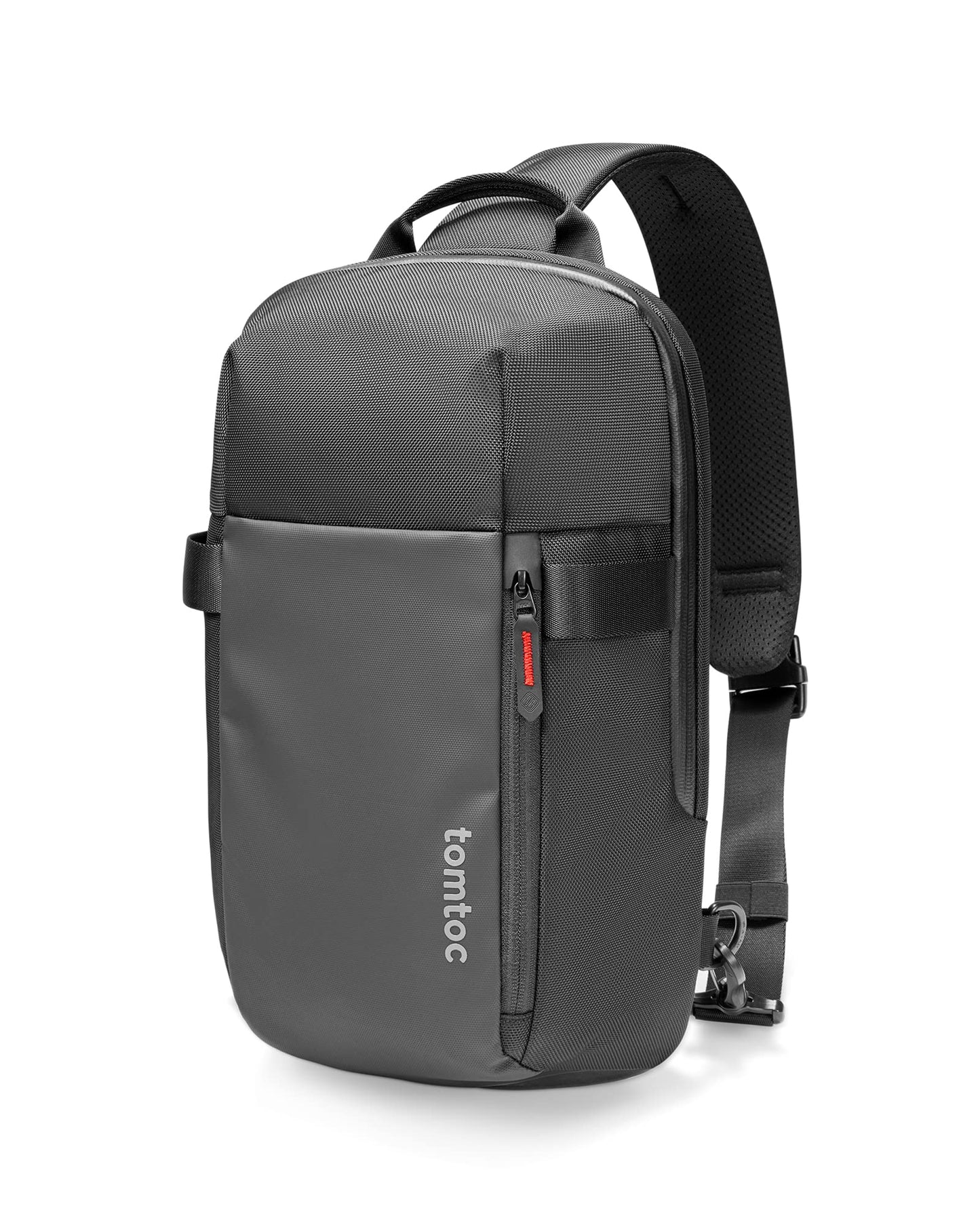 tomtoc Compact Sling Bag for 2025 M5 14 & 13 -inch MacBook Pro, Crossbody Chest Shoulder Bag