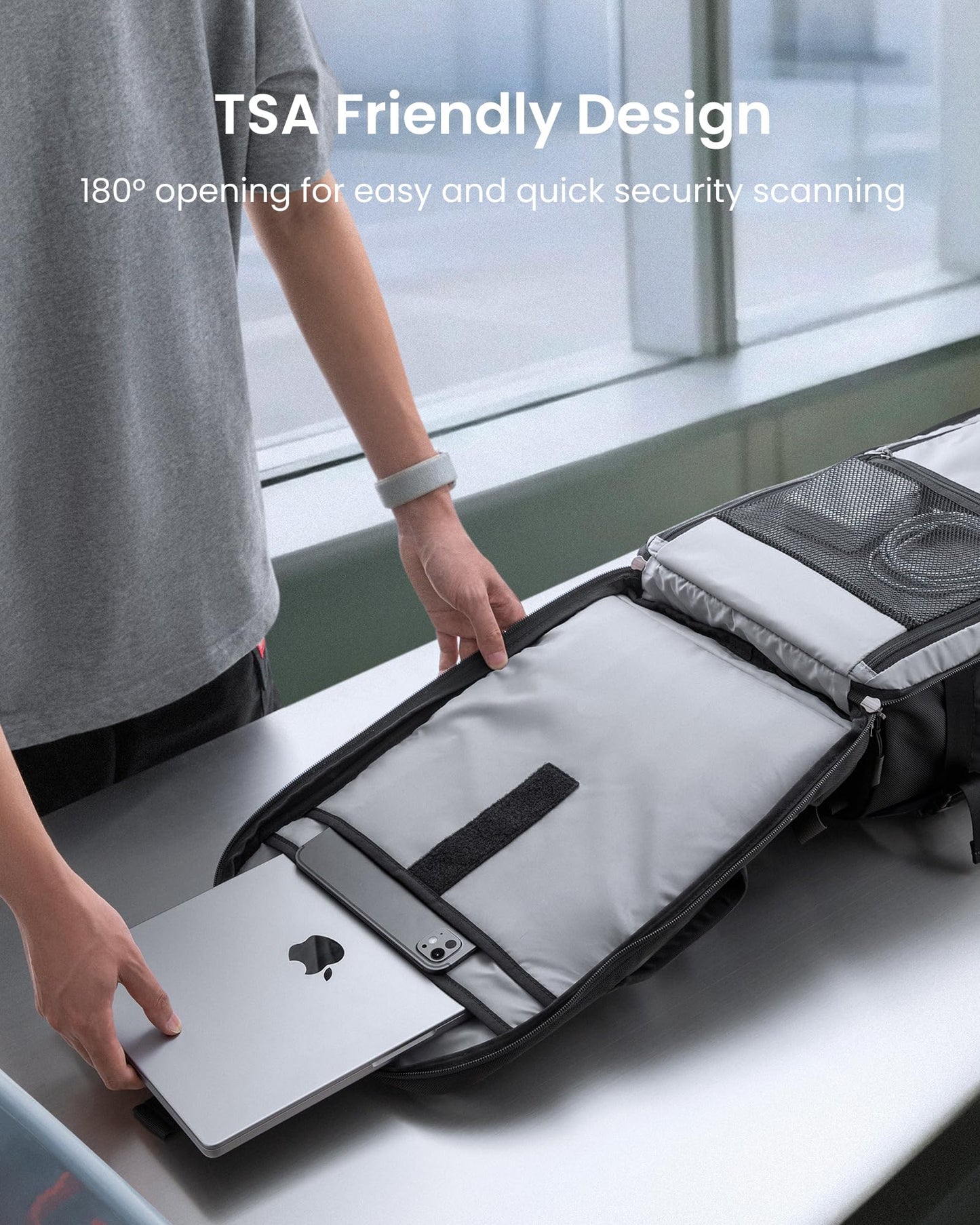 tomtoc Travel Backpack 28L, Flight Approved Easyjet Cabin Underseat 45x36x20 Ryanair 40x20x25 Carry on Luggage