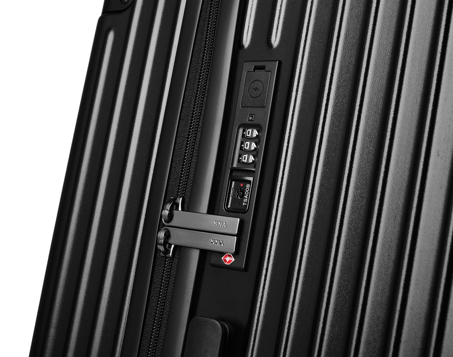 Black Voyage 28" AirTrunk Pro 120L Vacuum-Seal Suitcase