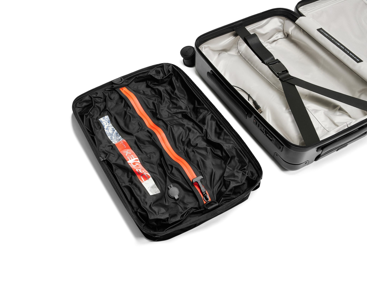 Black Voyage AirCabin Pro Vortex Carry On Suitcase