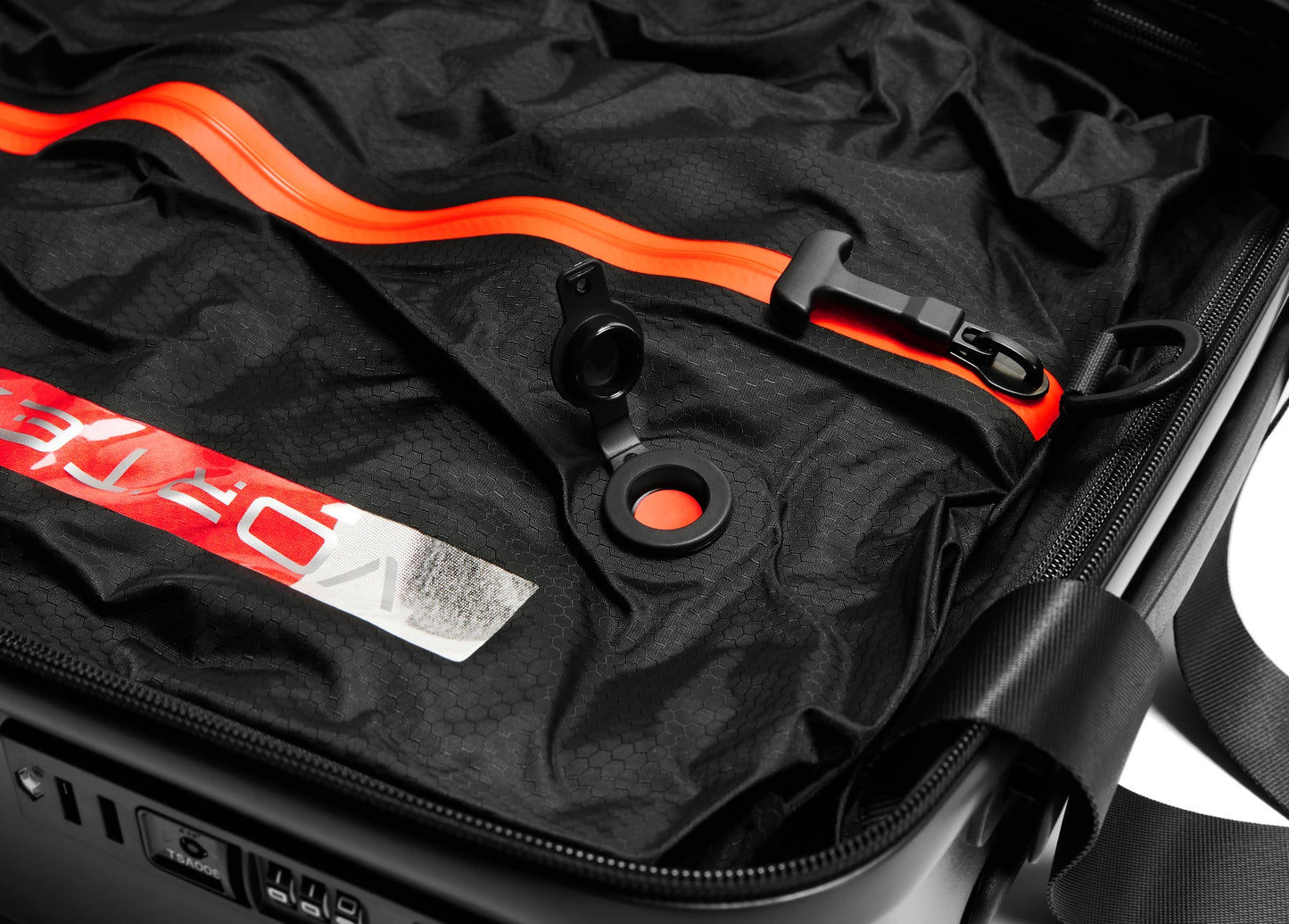 Black Voyage AirCabin Pro Vortex Carry On Suitcase