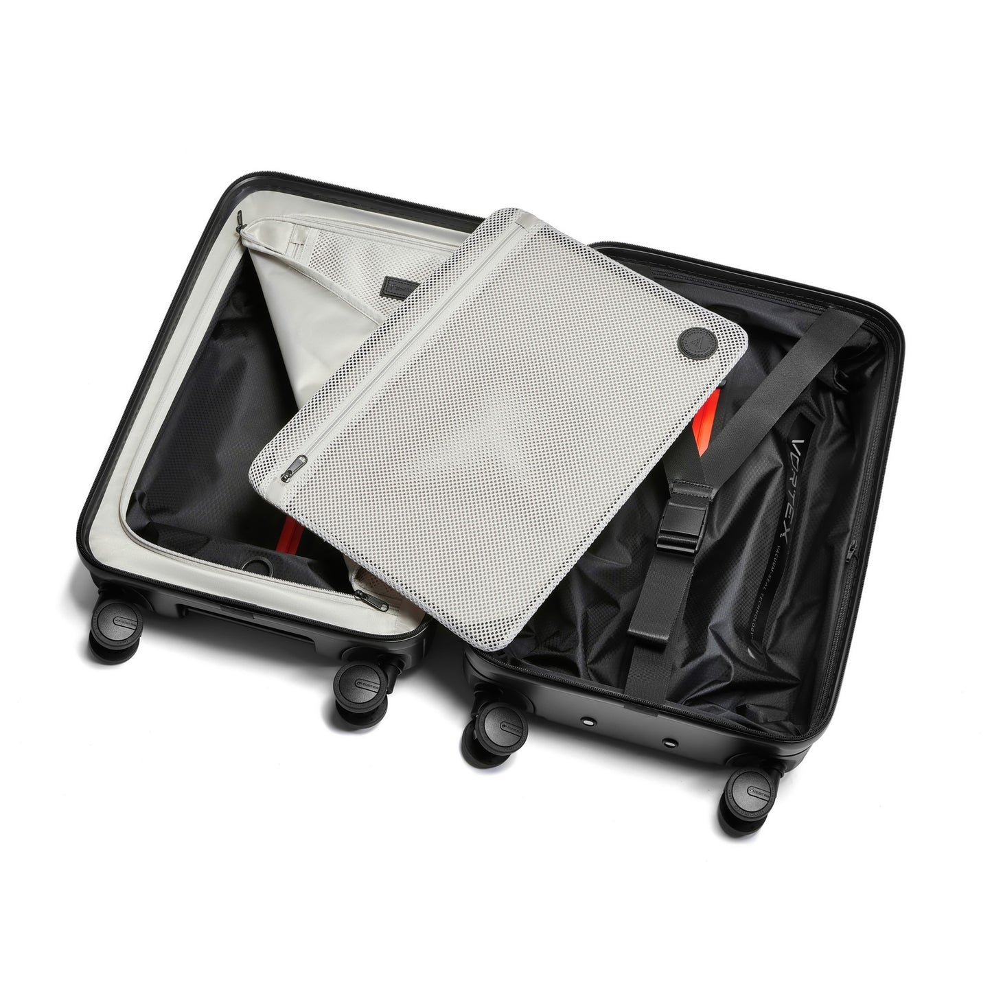 Black Voyage AirCabin Pro Vortex Carry On Suitcase